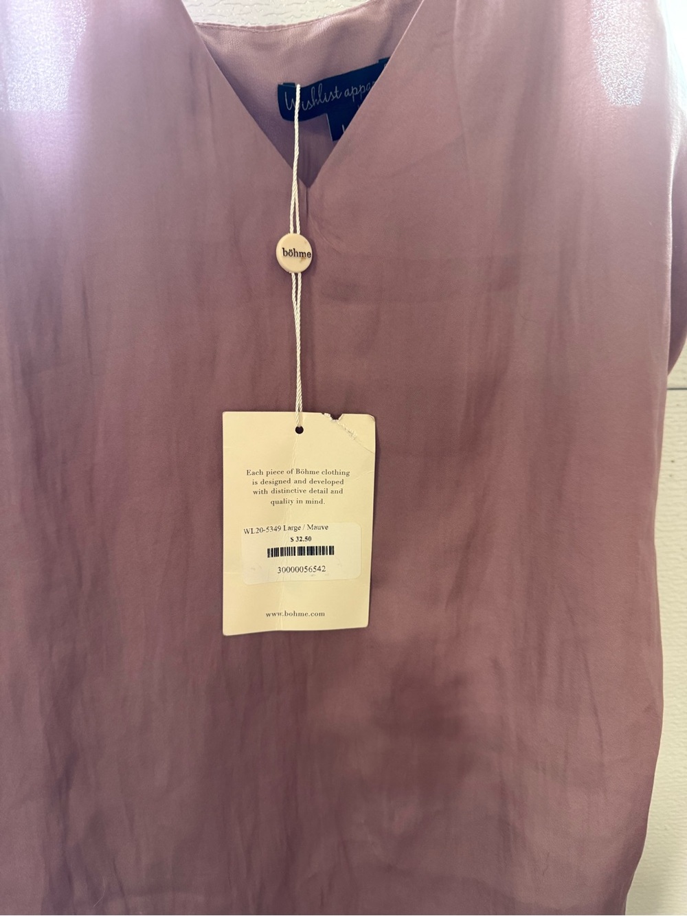 NWT Wishlist Apparel Tank Top - L